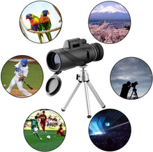 画像をギャラリービューアに読み込む, 単眼鏡 望遠鏡 40×60 10倍 広角 高倍率 ズーム 望遠レンズ スマートフォン 対応
