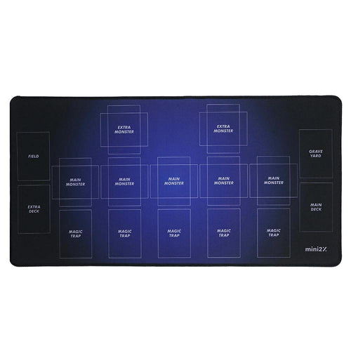 TCG 遊戯王カード ラバー プレイマット バトルフィールド ハーフサイズ 30×60cm - mini2x_store(ミニツーストア)