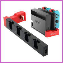 Load images into the gallery viewer,2021最新 Joy-Con 充電スタンド4in1 ジョイコン コントローラー充電 - mini2x_store(ミニツーストア)
