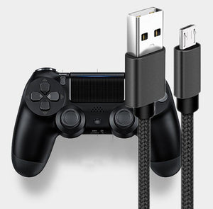 PS4 コントローラ 充電ケーブル 2.8m PlayStation4 Dual Shock 4用 ナイロン素材 - mini2x_store(ミニツーストア)