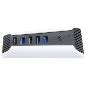 PS5 convenient 5 ports additional USB hub integrated type can be connected at the same time PlayStation 5