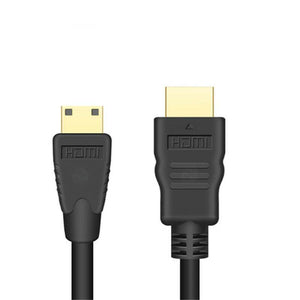 【 miniHDMI to HDMI 】 変換 ケーブル アダプタ 金メッキ仕様 1.5m - mini2x_store(ミニツーストア)