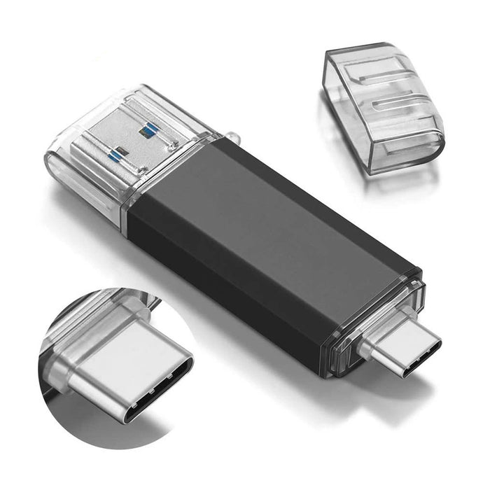 64GB USBメモリ to TypeC タイプC アンドロイド android 2in1 USB メモリ 容量拡張 ファイル