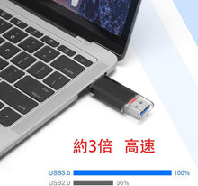 将图片加载到图库查看器，128GB USBメモリ to TypeC タイプC アンドロイド android 2in1 USB メモリ 容量拡張 ファイル
