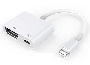 Easily output the screen of the Lightning HDMI iPhone to the TV [Use while charging]