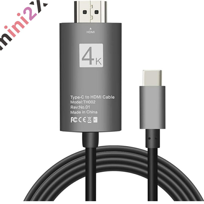 【幅広い互換性】ロング 2m USB Type C HDMI 交換 変換 ケーブル タイプC - mini2x_store(ミニツーストア)