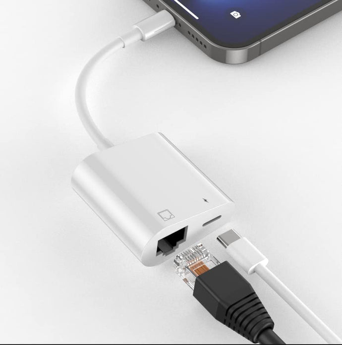 有線LAN 変換アダプター ライトニング iPhone iPad 用 アダプタ 高速 通信安定 LAN Lightning RJ45